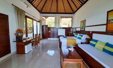 Villa for Sale in a Strategic Location in Amed, Karangasem, Bali
