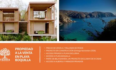 Estudio en Venta en Playa La Boquilla, Oaxaca
