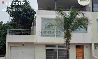 SE ARRIENDA CASA AMOBLADA EN EXCLUSIVO CONDOMINIO, LA CRUZ