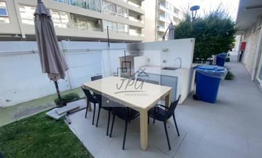 Moderno Depto 3d 2b Con Quincho En Terraza Huechuraba