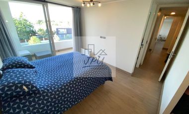 Moderno Depto 3d 2b Con Quincho En Terraza Huechuraba