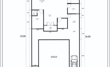 Dijual rumah joglo beserta rumah hunian SHM pekarangan lokasi Harjobinangun Pakem Sleman, barat kampus UII, utara kopi rolas