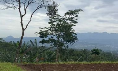Tanah Full View Dijual di  Desa Cijeruk