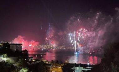FRENTE AL MAR EN VIÑA, COND PARQUES DE TOLEDO, 4 DORM 3 BAÑOS