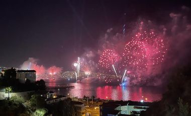 FRENTE AL MAR EN VIÑA, COND PARQUES DE TOLEDO, 4 DORM 3 BAÑOS