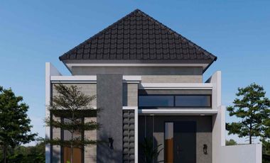 Rumah murah desain modern kebumen