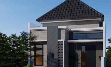 Rumah murah desain modern kebumen