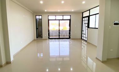 ALQUILO DEPARTAMENTO EN URBANIZACIÓN SANTA ROSA SULLANA, PARA EMPRESAS