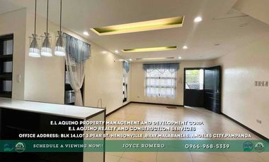 3 Bedrooms For Rent Located in a secured subdivision in Barangay Cuayan,Angeles City,Pampanga