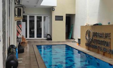 Disewakan puri beta 2 full furnish kolam renang siap huni hook