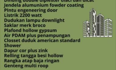 rumah strategis ekonomi dekat rs.husada,stasiun mangga besar di jakarta pusat