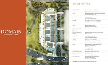 Dijual Komersial Mewah Terbaru Domain Business Suites di Alam Sutera, Tangerang