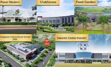 Rumah 2lt type attic 5x15 75m Cluster Mahakam The Signature MTS JGC Jakarta Garden City