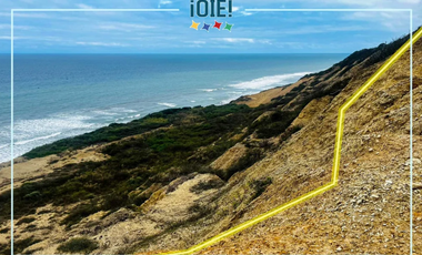 EN VENTA: Gran terreno frente al mar en San Lorenzo, Manta Oportunidad de desarrollo inmobiliario frente al mar