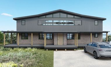 Vive Frente al MAR en Castro. Sitio urbano con casa en Puntilla Ten Ten