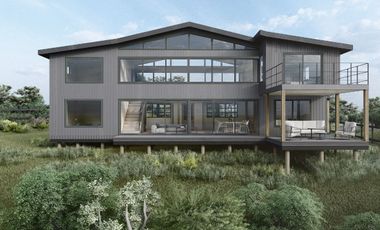 Vive Frente al MAR en Castro. Sitio urbano con casa en Puntilla Ten Ten