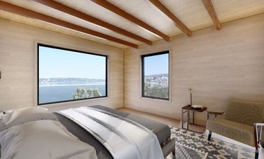 Vive Frente al MAR en Castro. Sitio urbano con casa en Puntilla Ten Ten