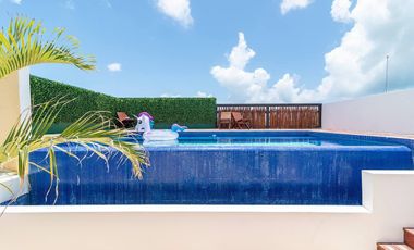 Departamento en venta 1 recámara Condominio Calle 8 La Veleta en Tulum