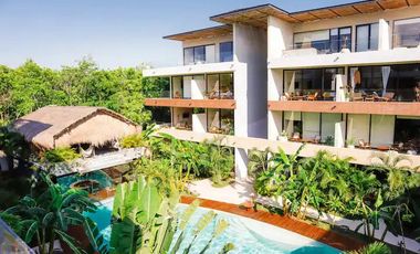 Estudio en venta Condominio Calle 8 La Veleta en Tulum