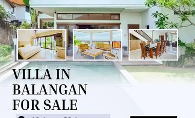 FOR SALE MODERN VILLA WITH LARGE GARDEN AND BEAUTY SWIMMING POOL AT KUTA SELATAN