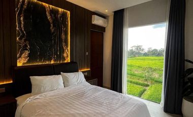 FOR SALE VILLA BRAND NEW WITH BEAUTIFUL RICE FIELD VIEW AND SWIMMING POOL AT UBUD