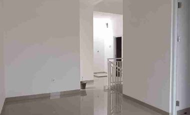 Rumah cluster type 2 lantai dinding bata merah dekat LRT Jatibening