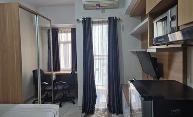 Apart Spring Lake Summarecon Bekasi, D20-01, type studio, luas gross 21,24m2, furnished, siap huni