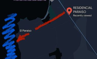 TERRENO EN VENTA A LA ALTURA DE PLAYA PARAÍSO 418M²