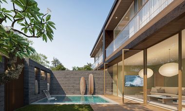 2-Bedroom Beachside Villa with Upper-Floor Ocean Views in Cemagi (B-CE05)