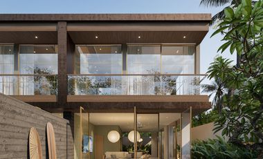 2-Bedroom Beachside Villa with Upper-Floor Ocean Views in Cemagi (B-CE05)