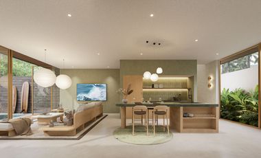 2-Bedroom Beachside Villa with Upper-Floor Ocean Views in Cemagi (B-CE05)