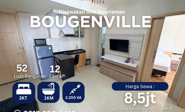 Sewa tower B apartemen Bassura City hadap kolam akses langsung dari mall