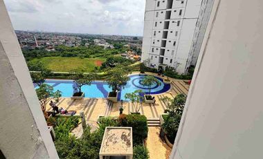Sewa tower B apartemen Bassura City hadap kolam akses langsung dari mall