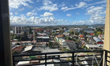 Hermoso departamento en edificio vivo Caupolican con vista al rio Calle Calle