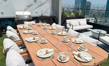 ALQUILER DE DEPARTAMENTO DE ESTRENO EN SAN ISIDRO - NAVARRETE