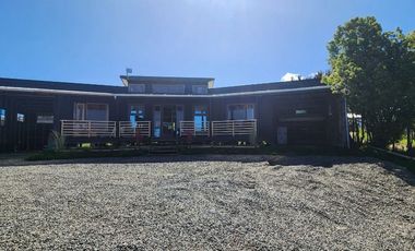 casa amoblada sector Llicaldad, con patio, terraza y vista.