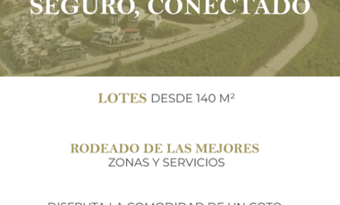 TERRENO en PREVENTA COTO PRIVADO zona CERRO DEL TESORO y LA CALMA