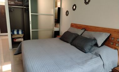 BONITO DEPARTAMENTO AMUEBLADO EN RENTA O VENTA CON MARAVILLOSA VISTA Y ESTRICTA SEGURIDAD