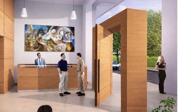 Departamento Estudio a Media Cuadra de Providencia, a pasos del Metro. Terraza Mirador Piscina Vista Panorámica