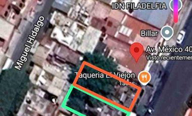 TERRENO COMERCIAL  DE 300 METROS EN VENTA EN AVENIDA MÉXICO NEZAHUALCÓYOTL