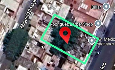 TERRENO COMERCIAL  DE 300 METROS EN VENTA EN AVENIDA MÉXICO NEZAHUALCÓYOTL
