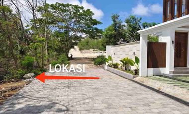 Tanah murah 900m2 jln ocean blue kampial nusa2 idr 5,5jt/m2