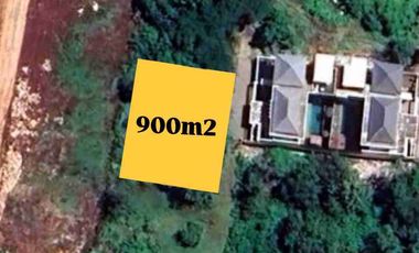 Tanah murah 900m2 jln ocean blue kampial nusa2 idr 5,5jt/m2