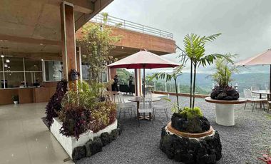 dijual restorant view gunung batur dan danau lokasi kintamani