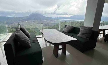 dijual restorant view gunung batur dan danau lokasi kintamani