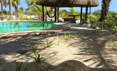 Magnifica casa frente al mar en San Bruno Yucatán