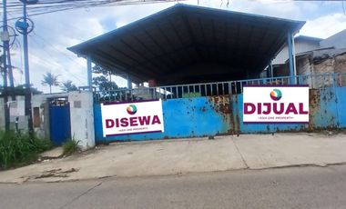 Gudang / workshop siap pakai tidak banjir di mustikajaya bekasi timur