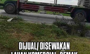 DISEWAKAN/ DIJUAL TANAH INDUSTRI DEMAK, AKSES CONTAINER