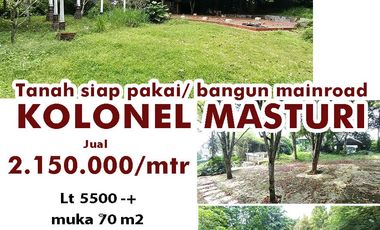 Jual Tanah Kavling Di Mainroad Kolonel masturi cimahi bandung cocok untuk perumahan,tempat wisata,villa,kebun