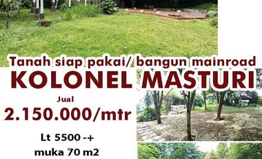 Jual Tanah Kavling Di Mainroad Kolonel masturi cimahi bandung cocok untuk perumahan,tempat wisata,villa,kebun